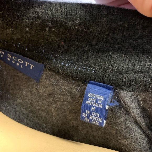 Karen Scott Pure Wool Cardigan - Picture 6 of 6